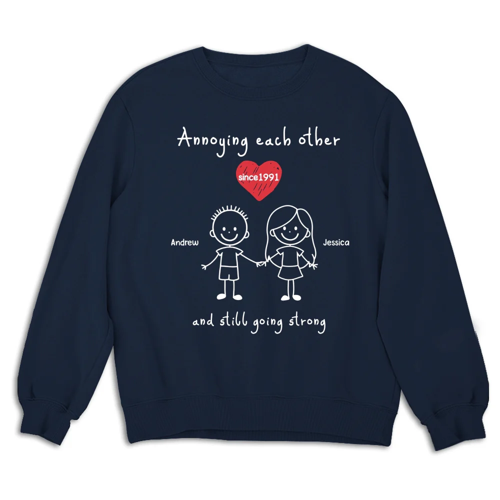 You And Me Annoying Each Other - Personalized Custom Shirt - Image 15