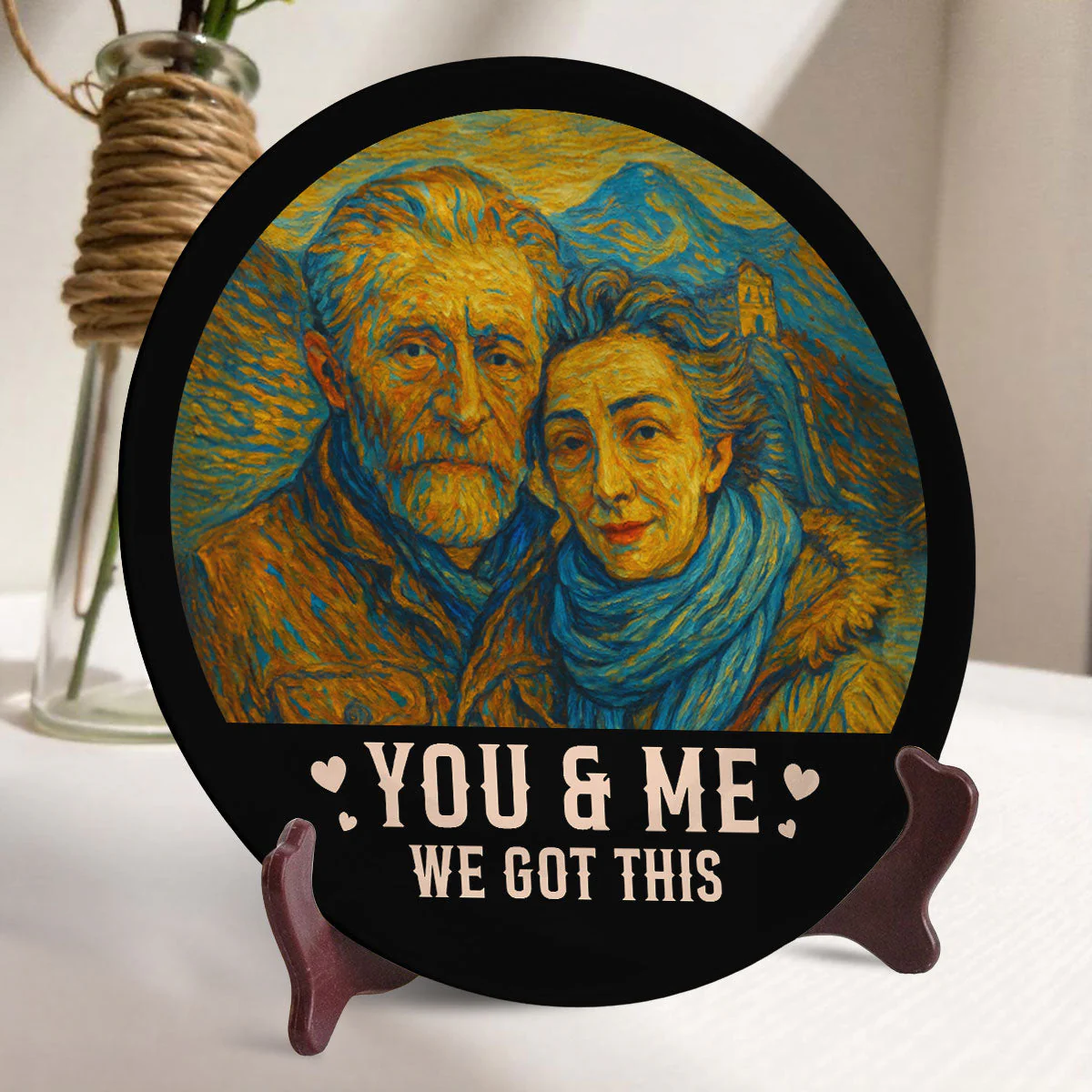 You And Me We Got This - Personalized Custom Plate - Image 4