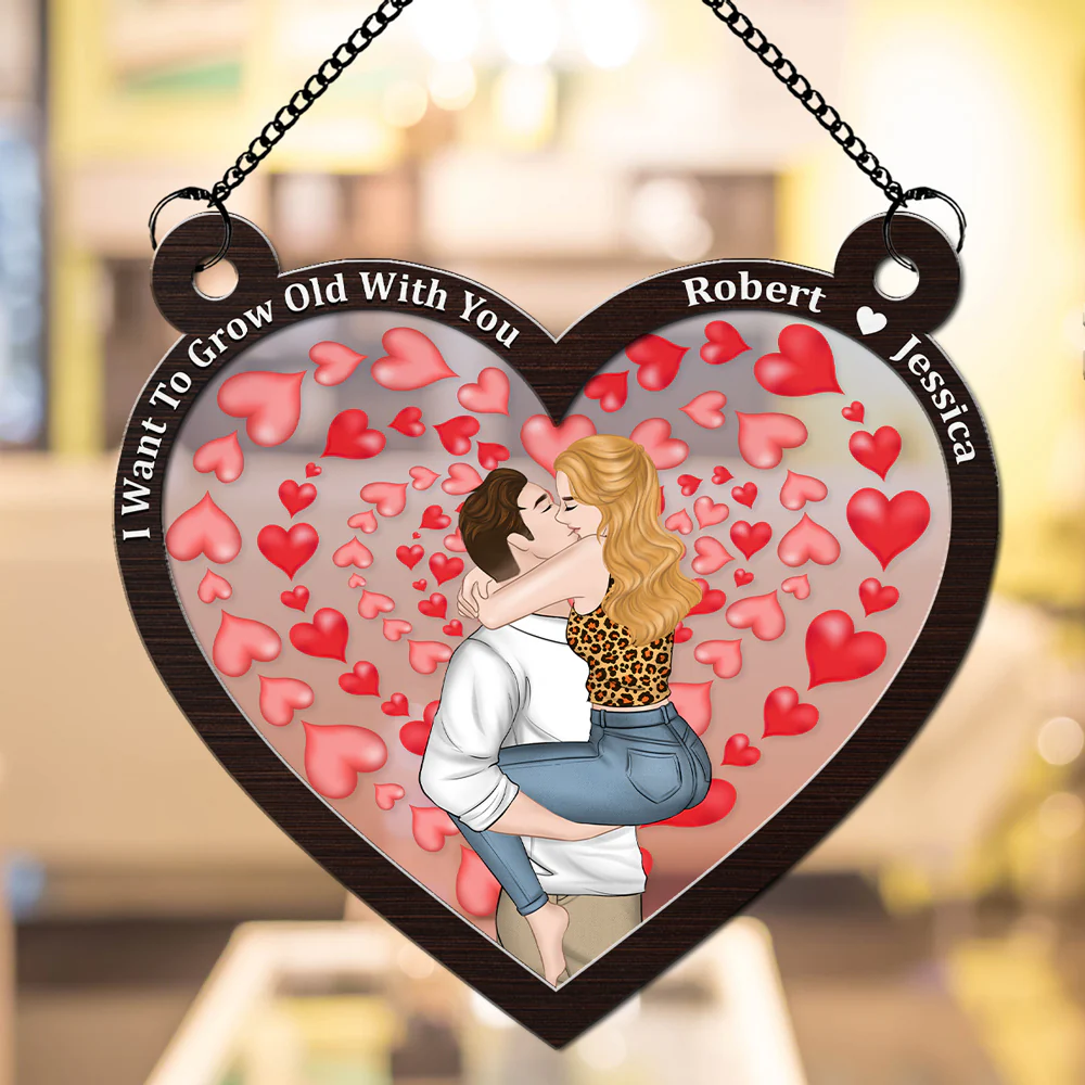 You And Me We Got This - Personalized Custom Suncatcher - Image 4