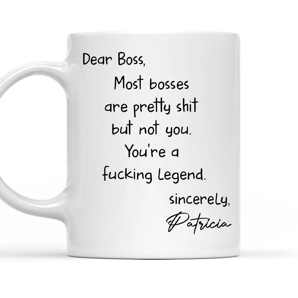 You Are A Legend - Personalized Custom Coffee Mug