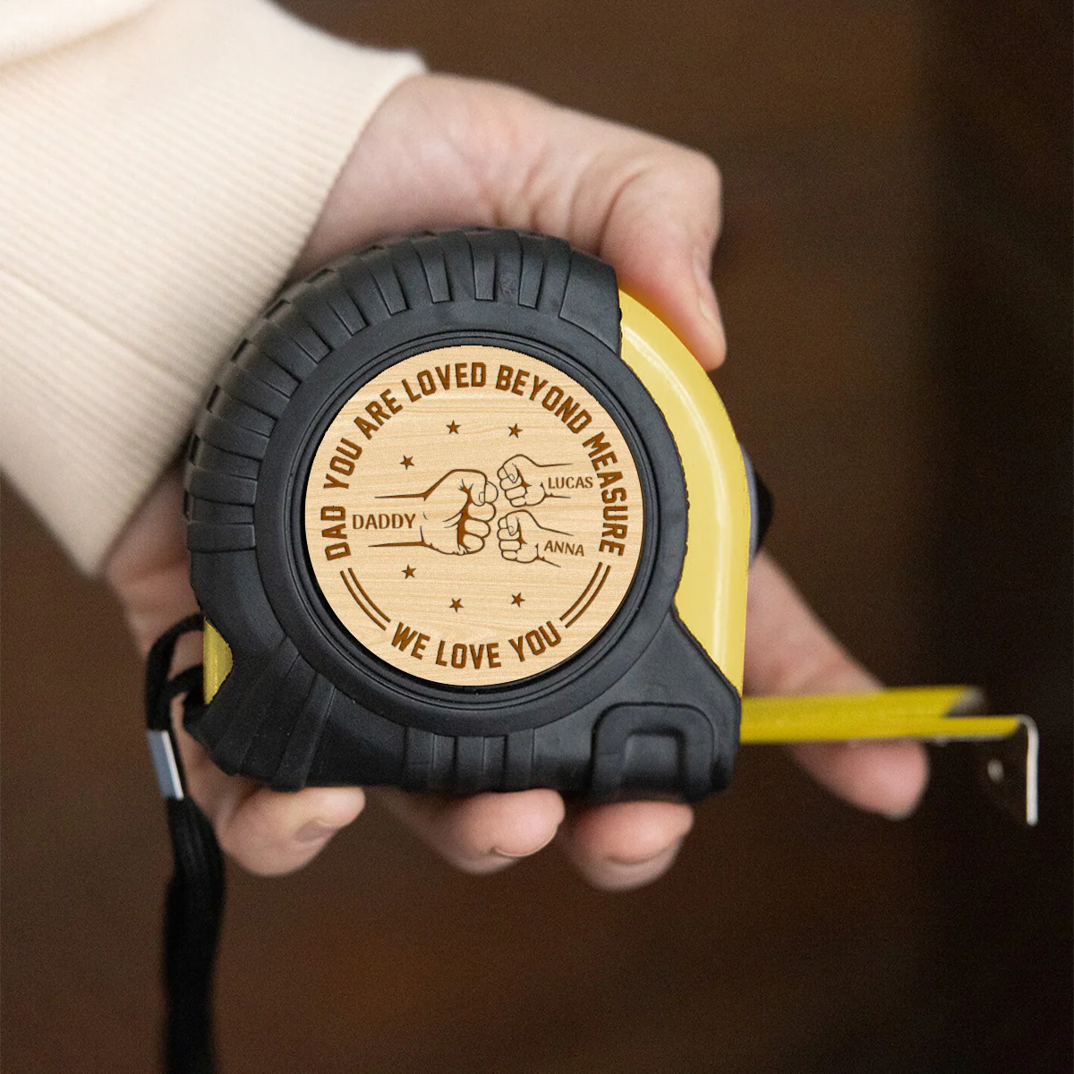You Are Loved Beyond Measure - Personalized Custom Tape Measure - Image 4