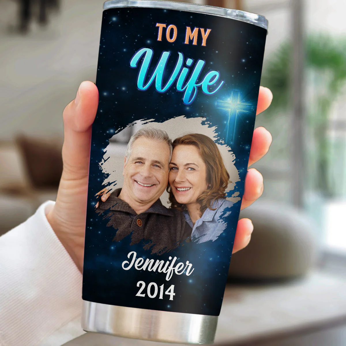 You Are My Best Choice - Personalized Custom Tumbler - Image 3
