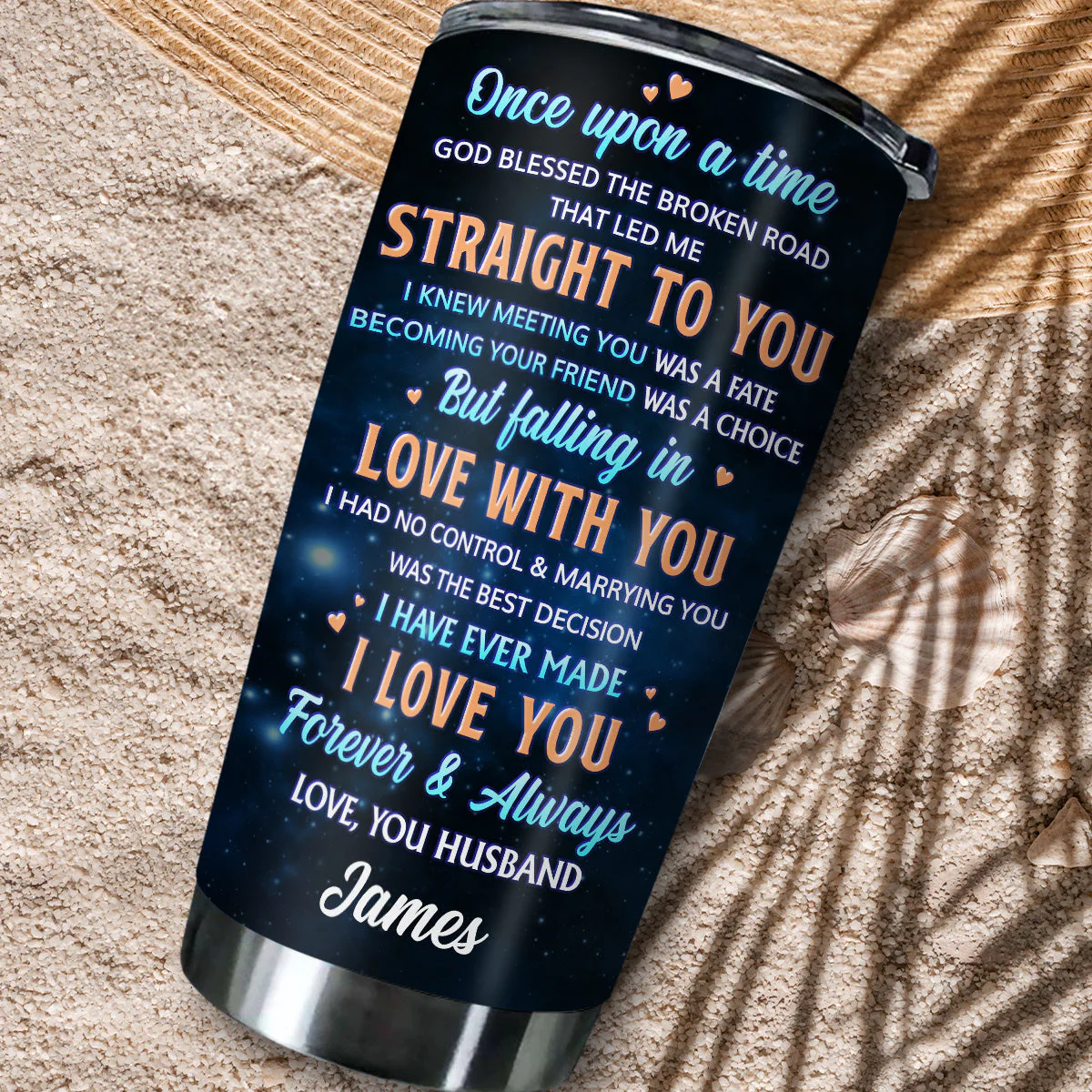 You Are My Best Choice - Personalized Custom Tumbler - Image 4