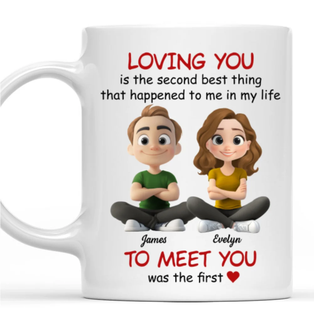 You Are My Best Thing - Personalized Custom Coffee Mug - Image 7