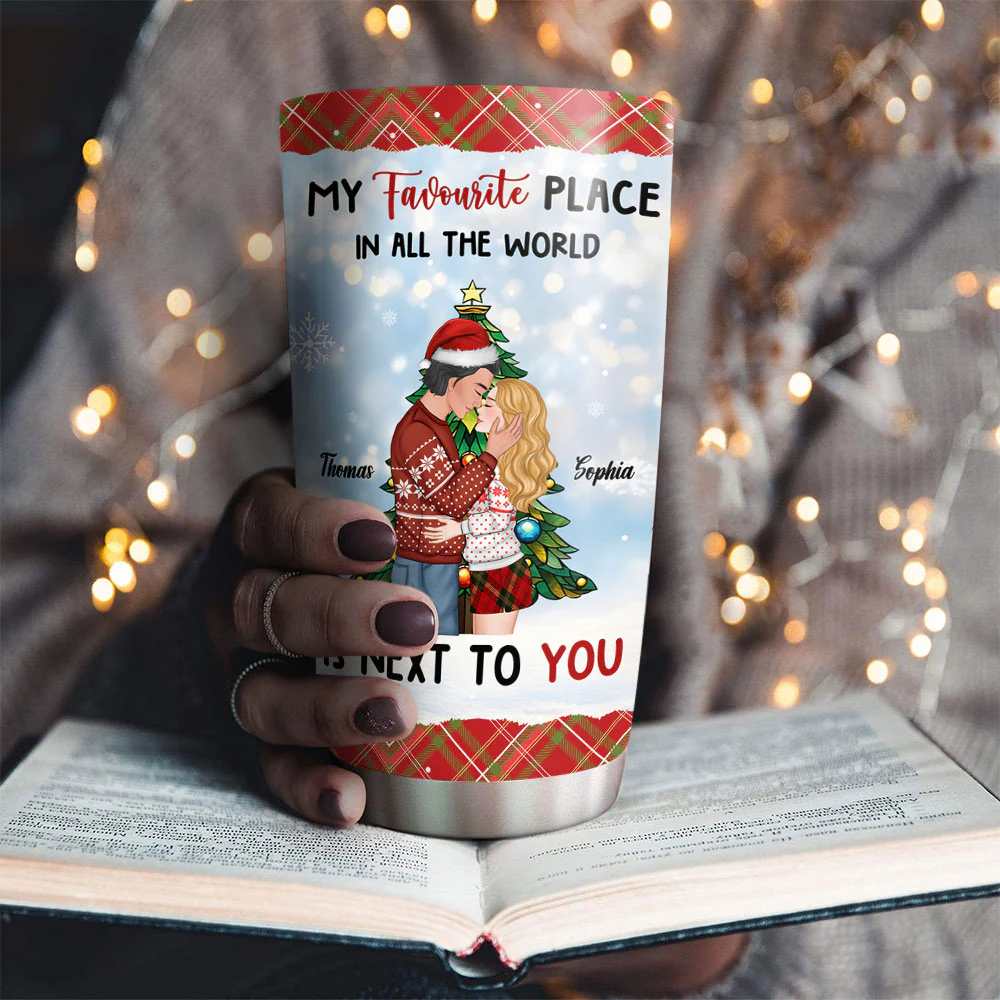 You Are My Favorite Place - Personalized Custom Tumbler - Image 3
