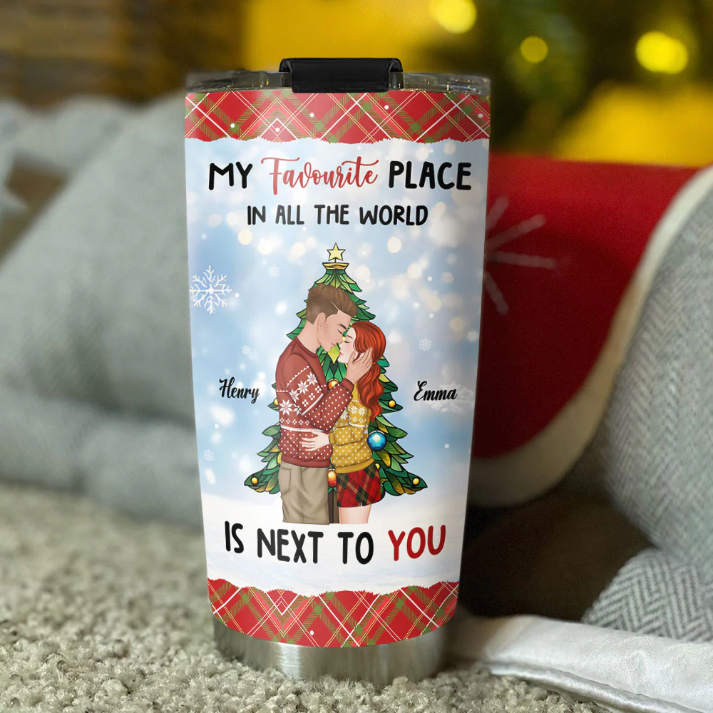 You Are My Favorite Place - Personalized Custom Tumbler - Image 4