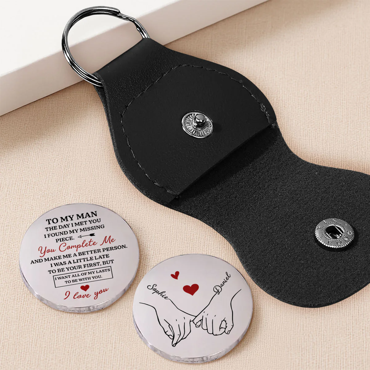 You Are My Forever Love - Personalized Custom Pocket Hug - Image 2