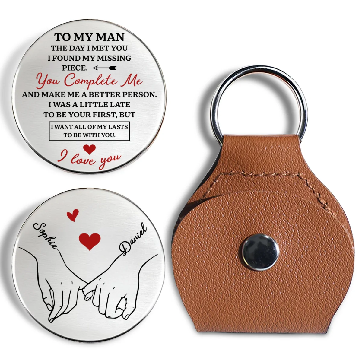 You Are My Forever Love - Personalized Custom Pocket Hug - Image 6