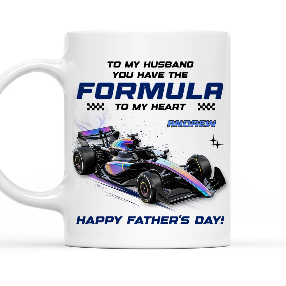 You Are My Grand Prix - Personalized Custom Coffee Mug