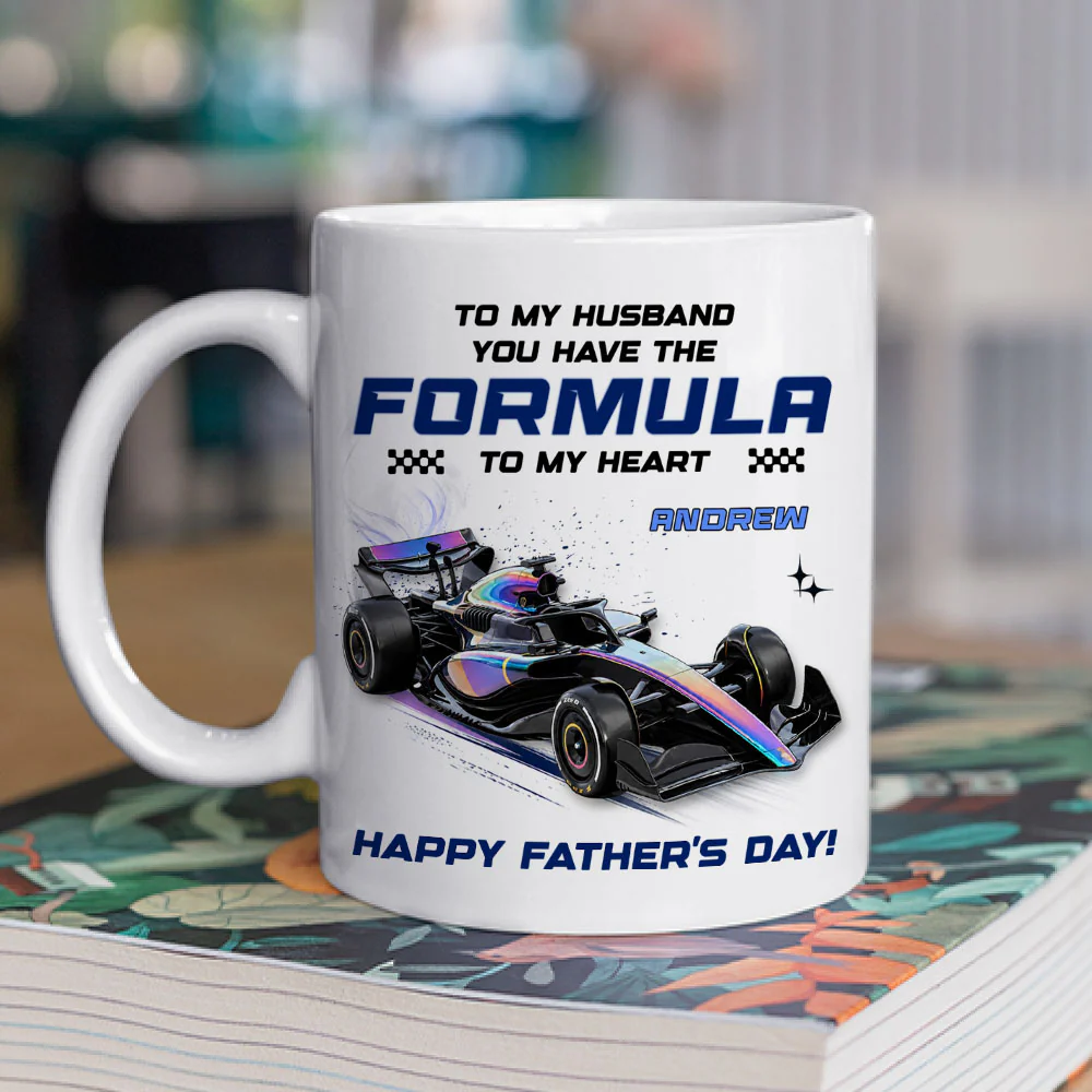 You Are My Grand Prix - Personalized Custom Coffee Mug - Image 2