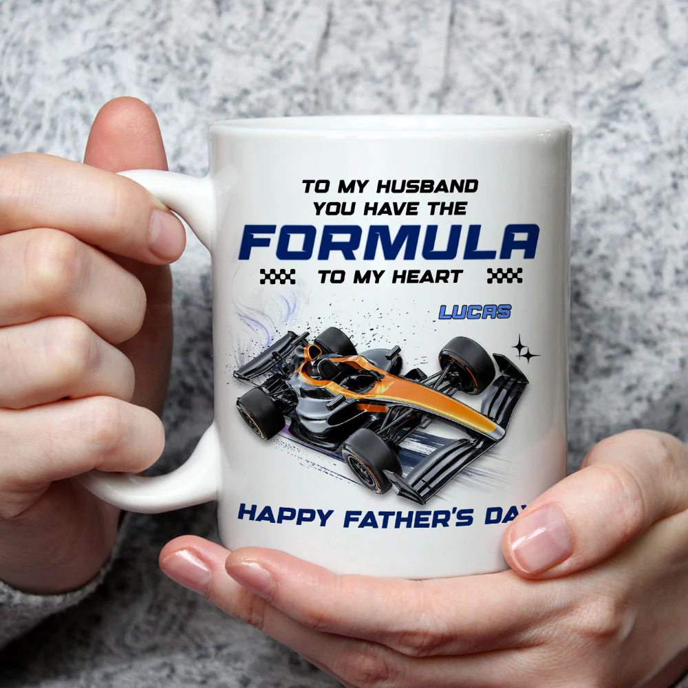 You Are My Grand Prix - Personalized Custom Coffee Mug - Image 3