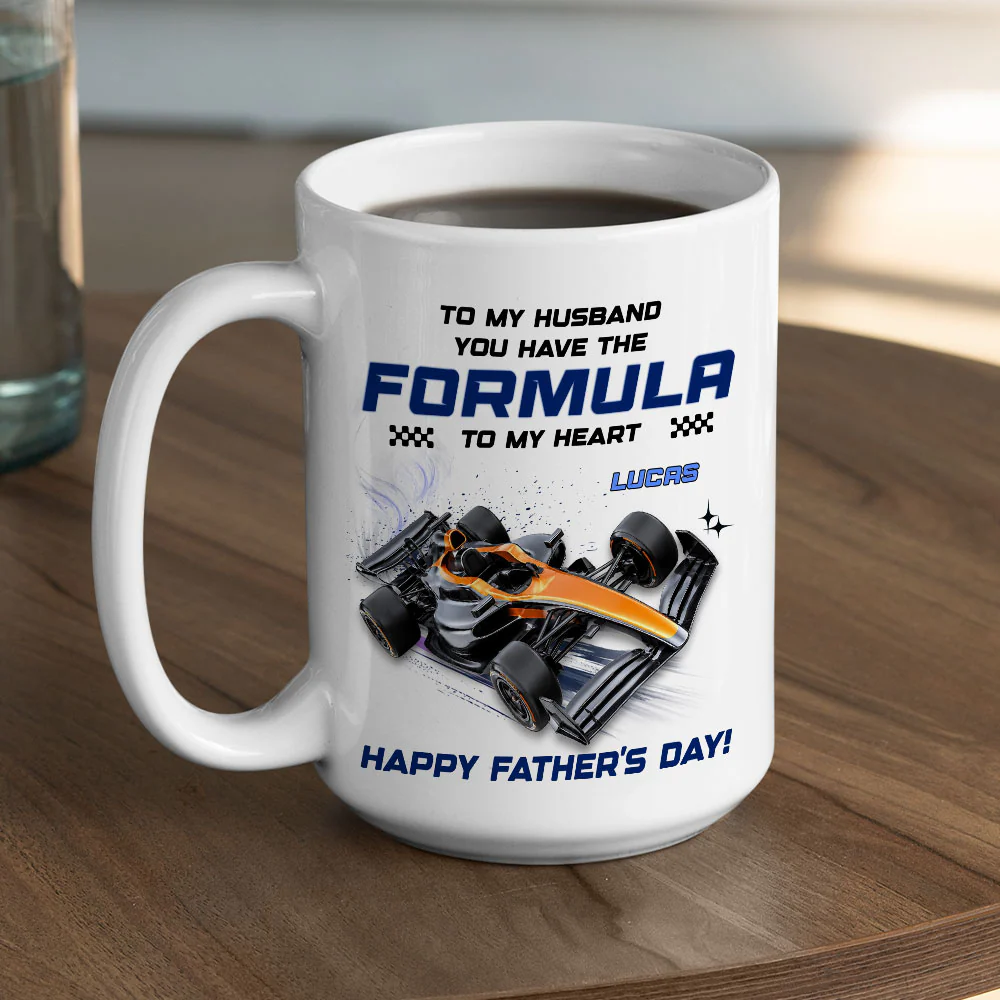 You Are My Grand Prix - Personalized Custom Coffee Mug - Image 6
