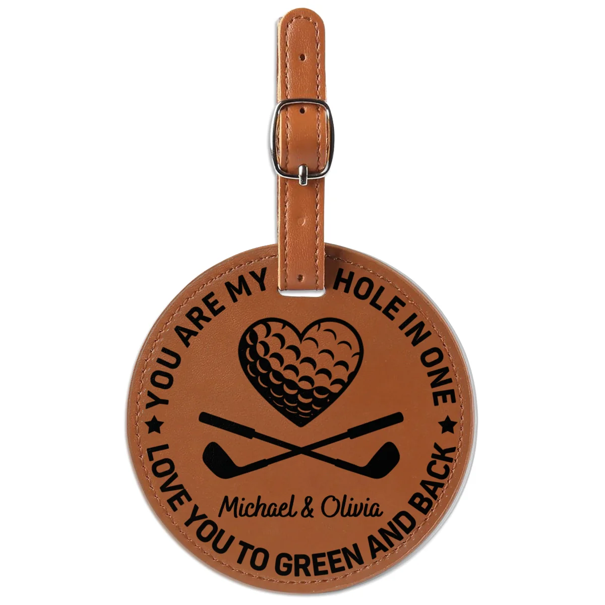 You Are My Hole In One - Personalized Custom Golf Tee Bag - Image 10