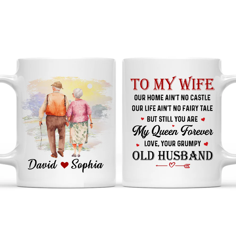 You Are My Queen - Personalized Custom Coffee Mug