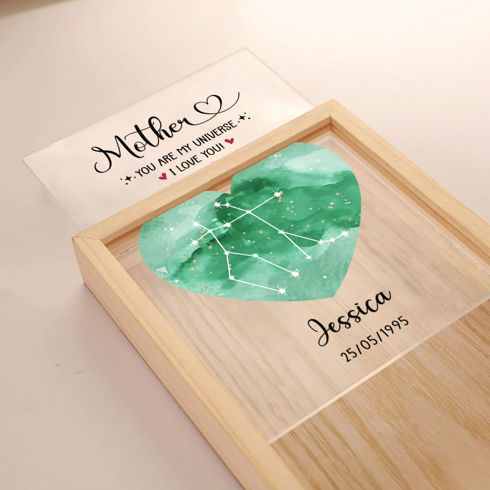 You Are Our Universe - Personalized Custom Frame Light Box - Image 4