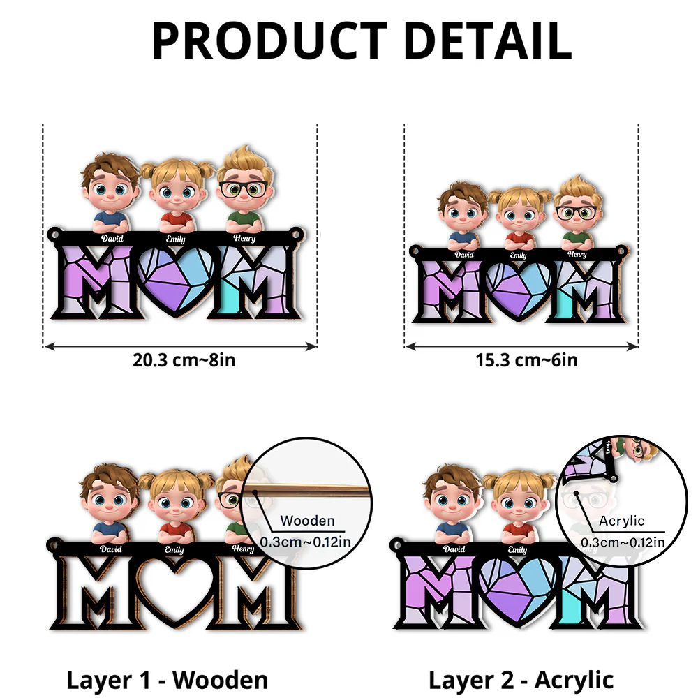 You Are Our World - Personalized Custom Suncatcher - Image 5