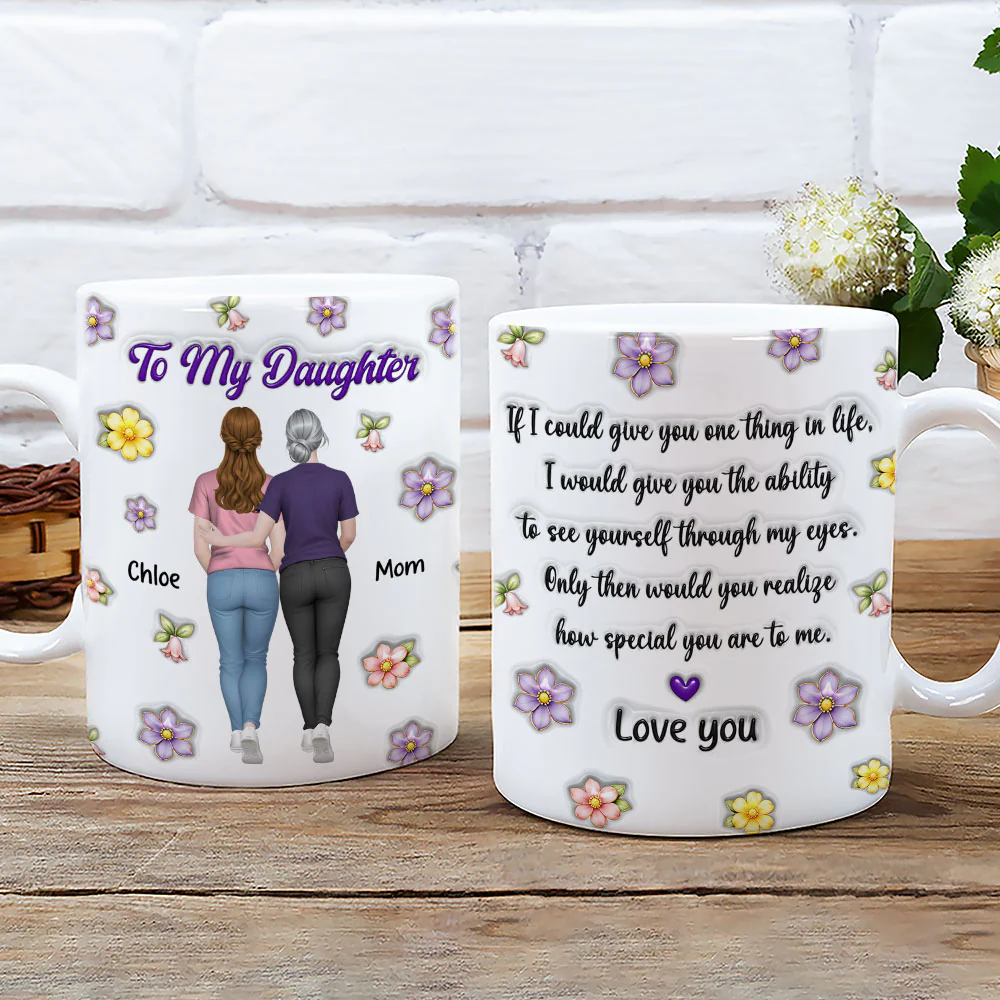 You Are Really Special To Me - Personalized Custom Mug - Image 3