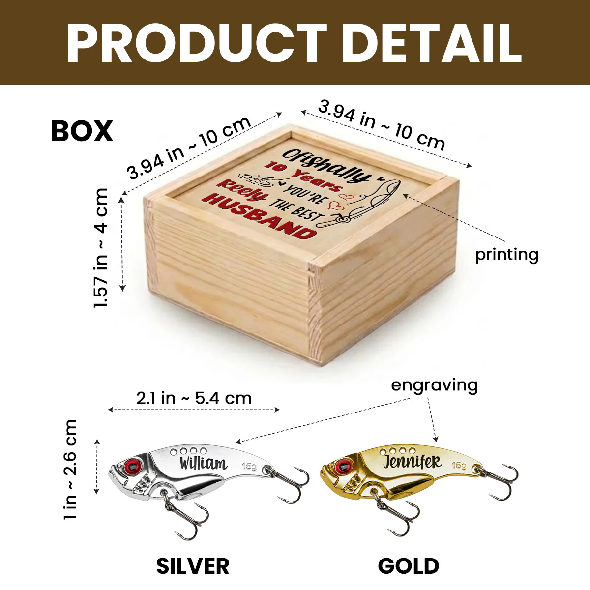 You Are Reely The Best - Personalized Custom Fishing Lure - Image 5