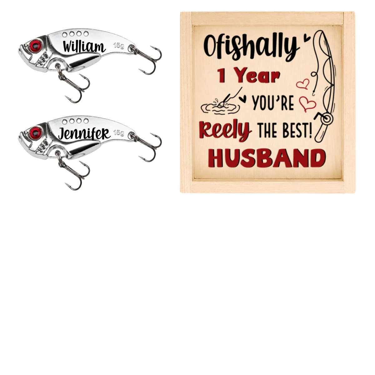 You Are Reely The Best - Personalized Custom Fishing Lure - Image 6