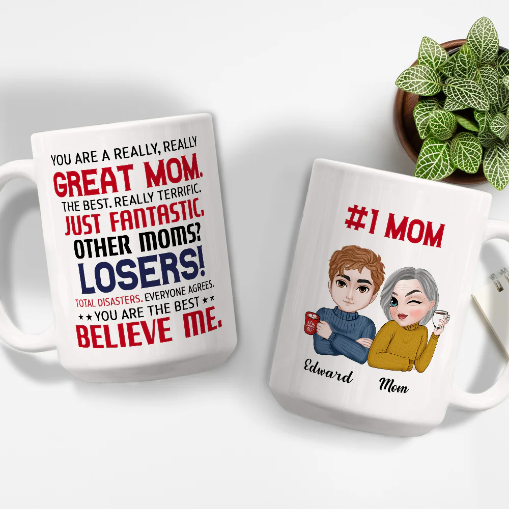 You Are The Best - Personalized Custom Coffee Mug - Image 6