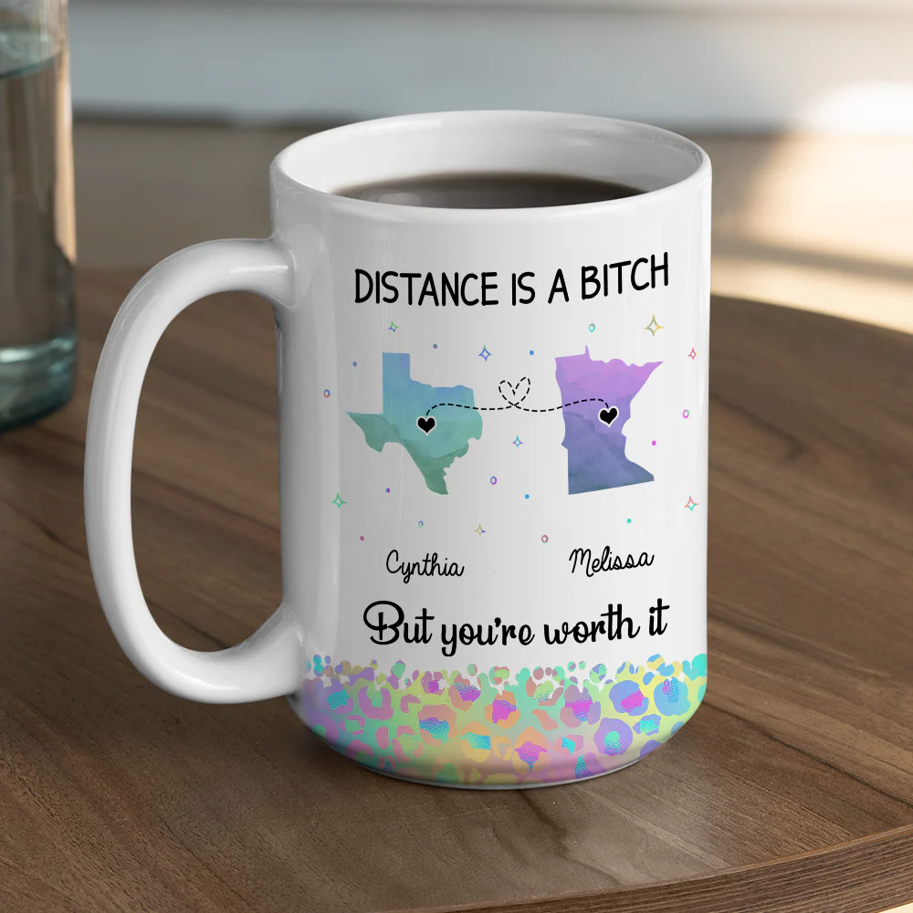 You Are Worth It - Personalized Custom Coffee Mug - Image 10