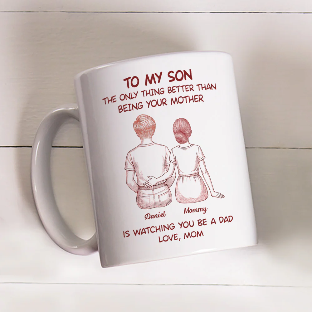 You Became An Amazing Man - Personalized Custom Coffee Mug - Image 4