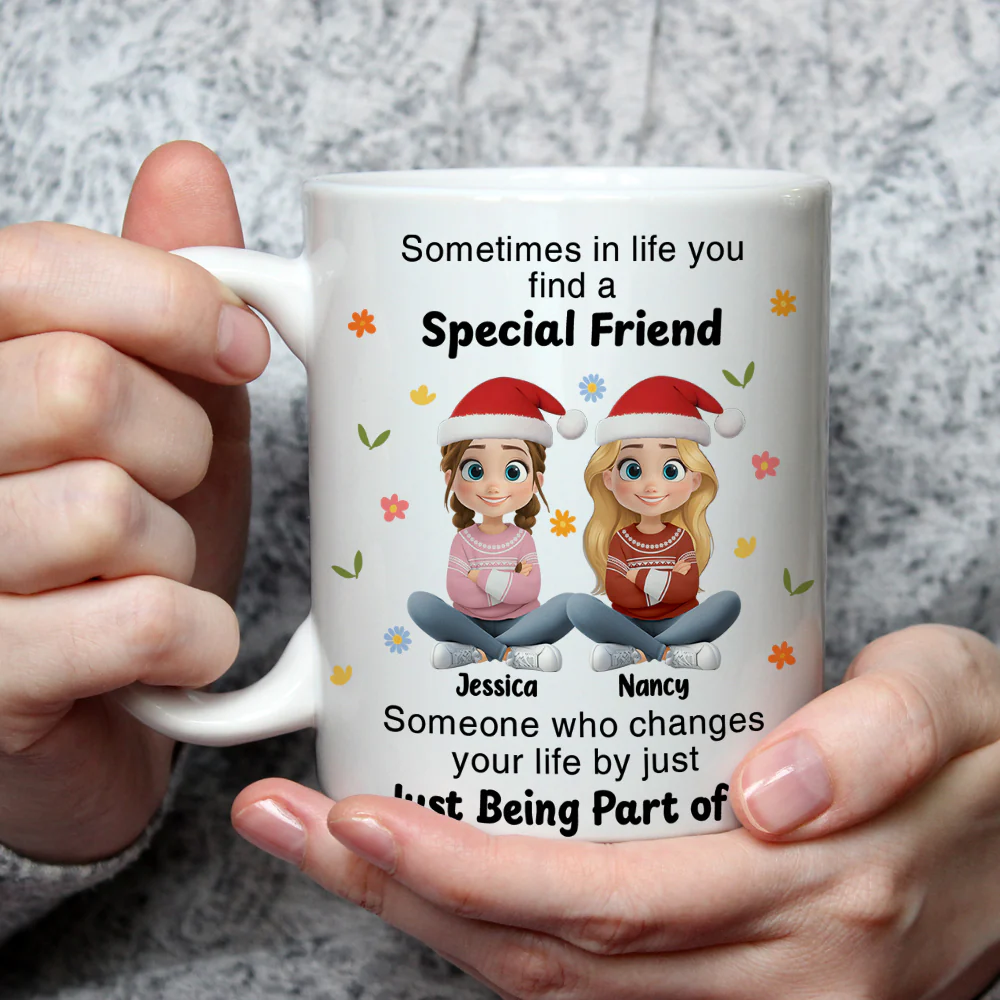 You Change My Life - Personalized Custom Coffee Mug - Image 4