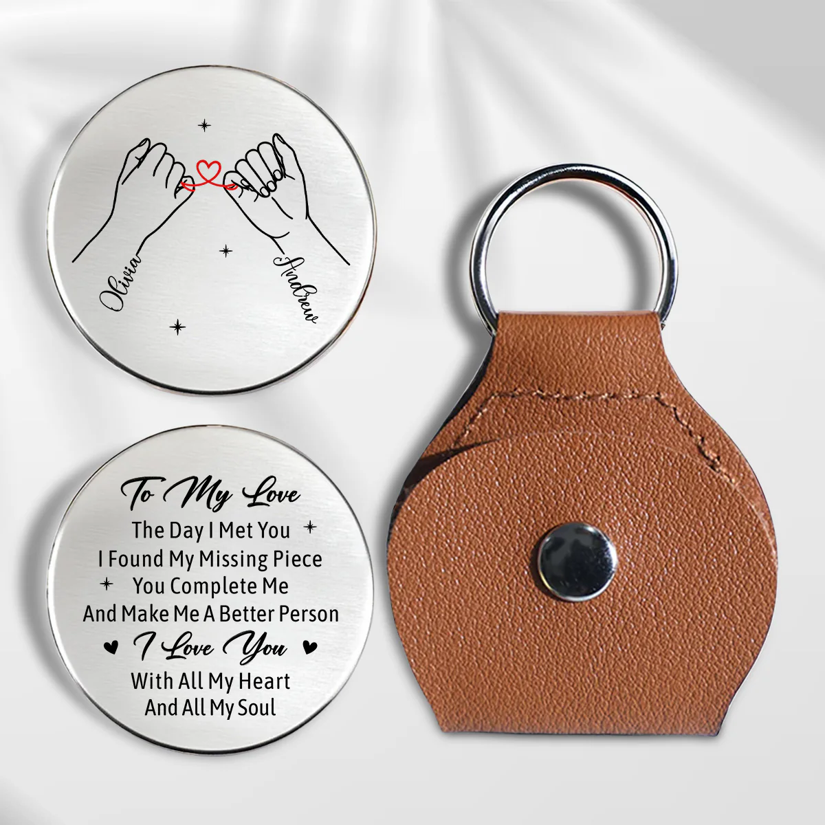 You Complete Me - Personalized Custom Pocket Hug