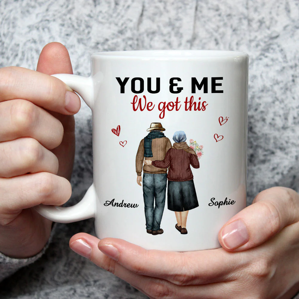 You Got Me - Personalized Custom Coffee Mug - Image 2