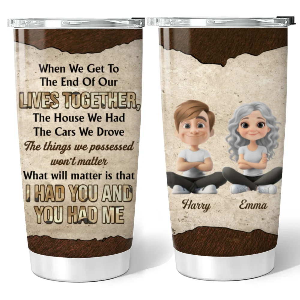 You Had Me - Personalized Custom Tumbler - Image 5