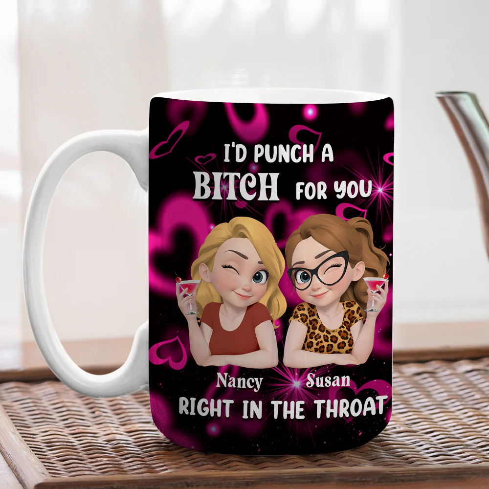 You Keep Me Sane - Personalized Custom Coffee Mug - Image 5