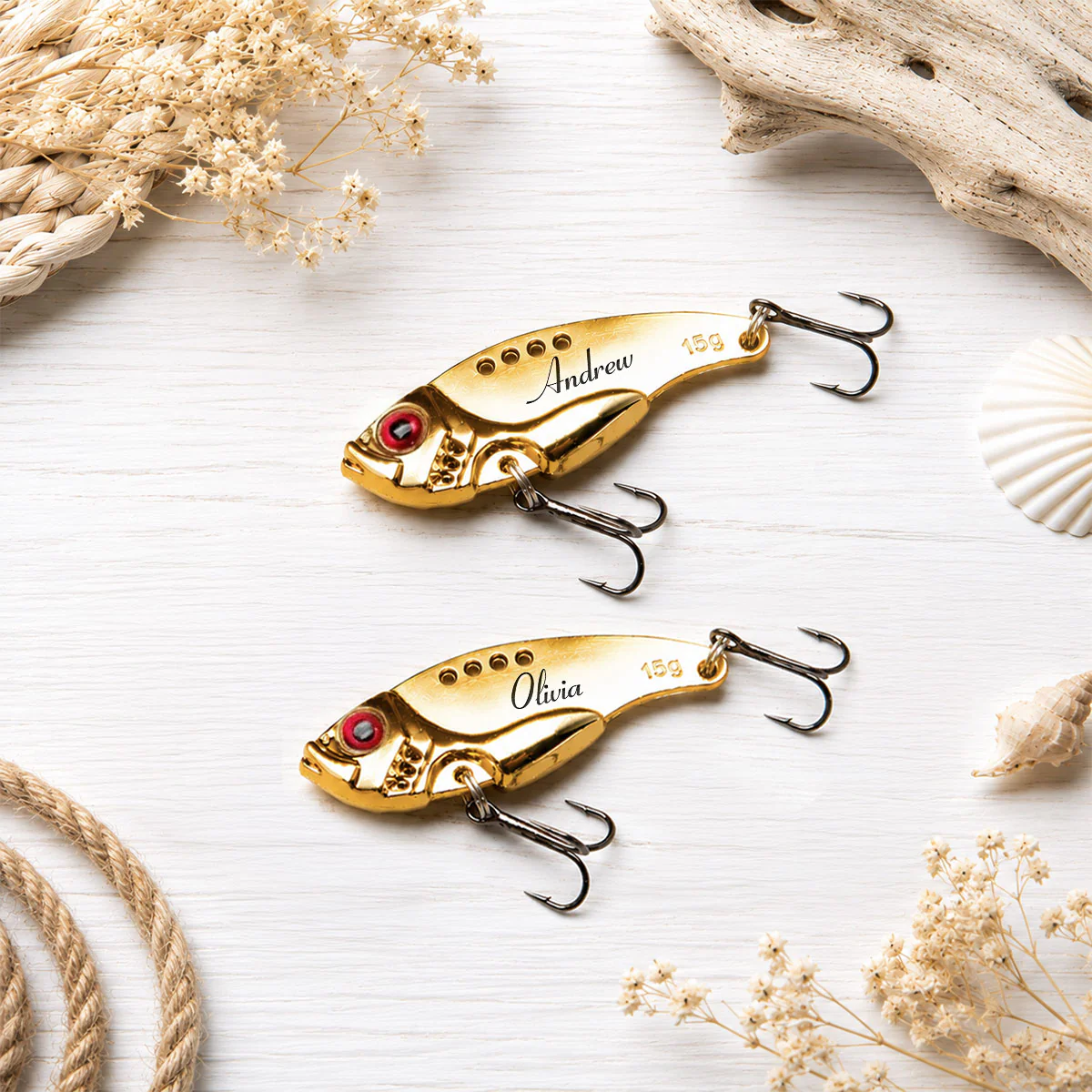 You Lucky Bastard - Personalized Custom Fishing Lure - Image 3