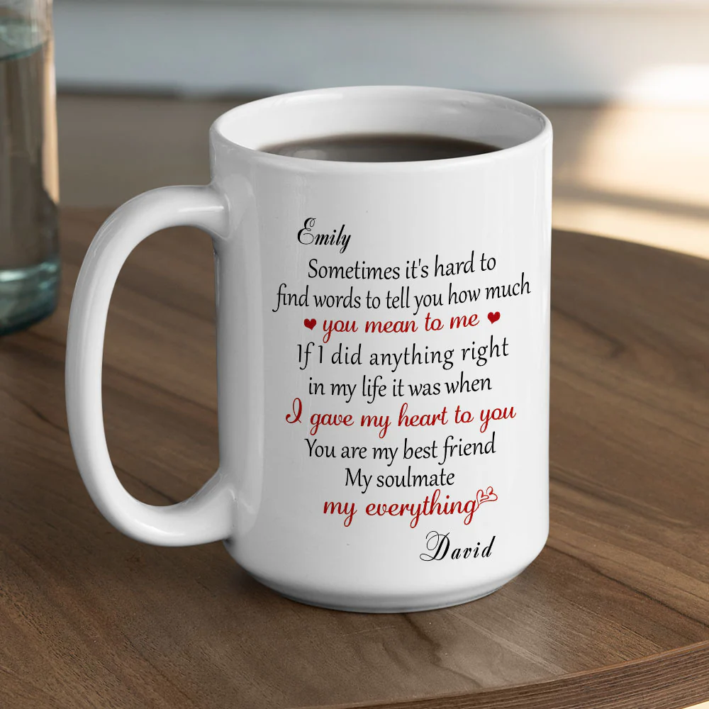You Mean So Much To Me - Personalized Custom Coffee Mug - Image 6