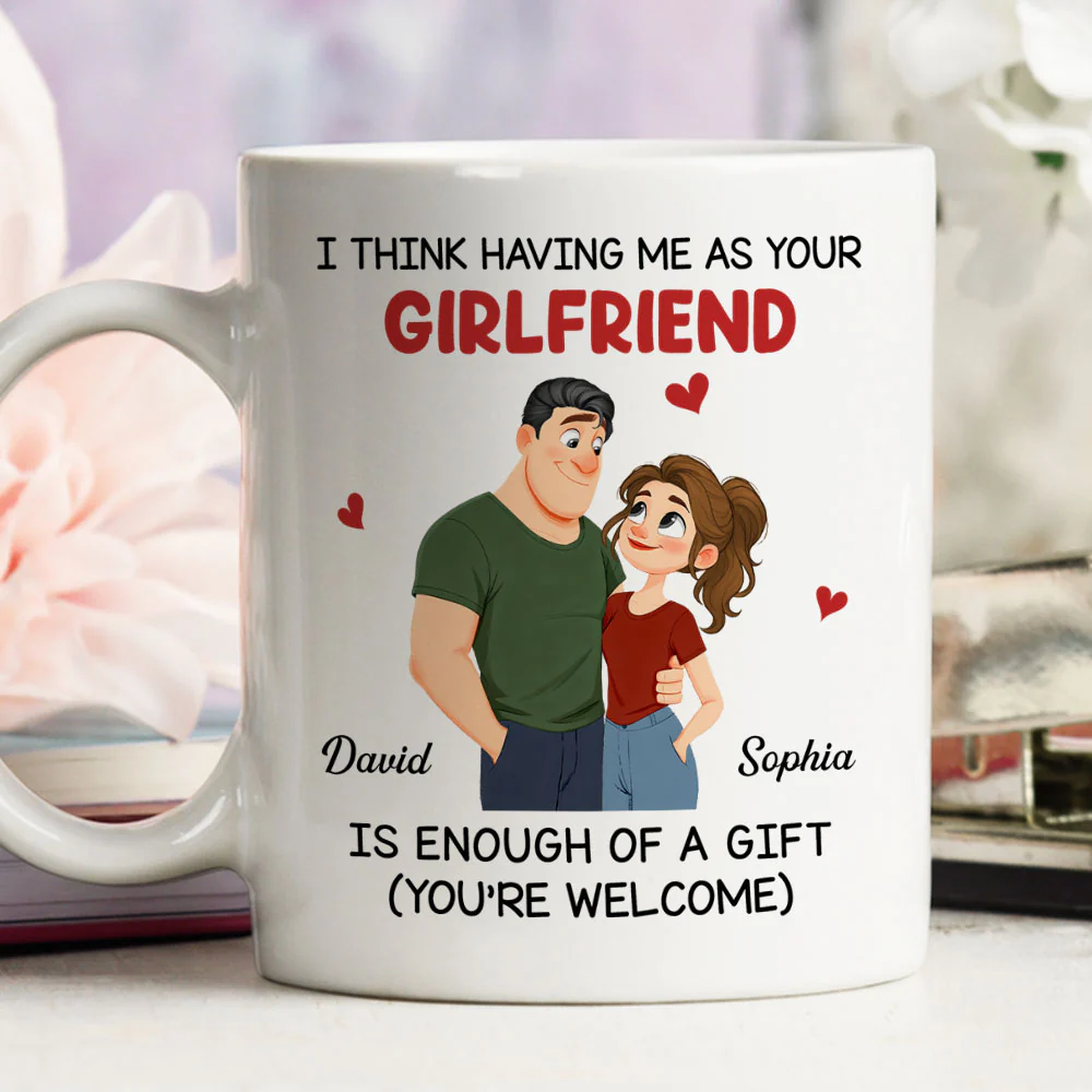 Your Gift Is Me Today - Personalized Custom Coffee Mug - Image 4