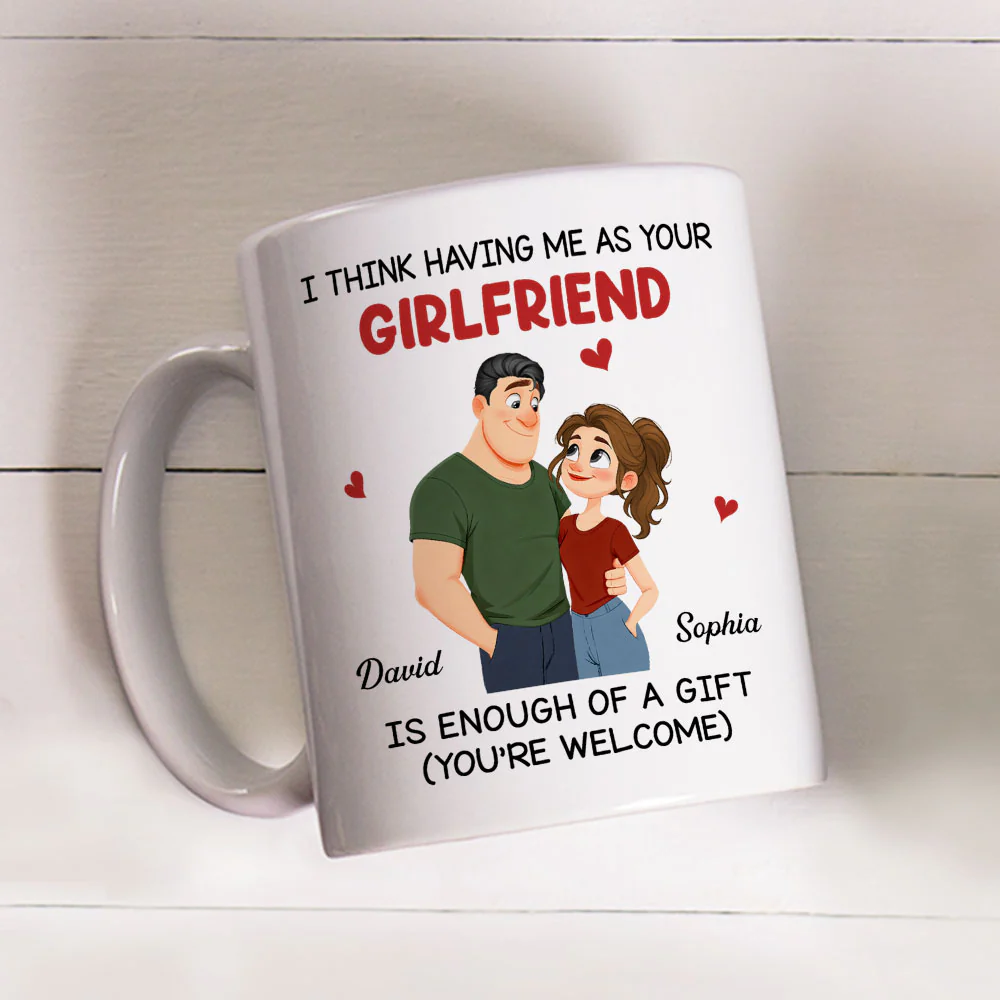 Your Gift Is Me Today - Personalized Custom Coffee Mug - Image 5