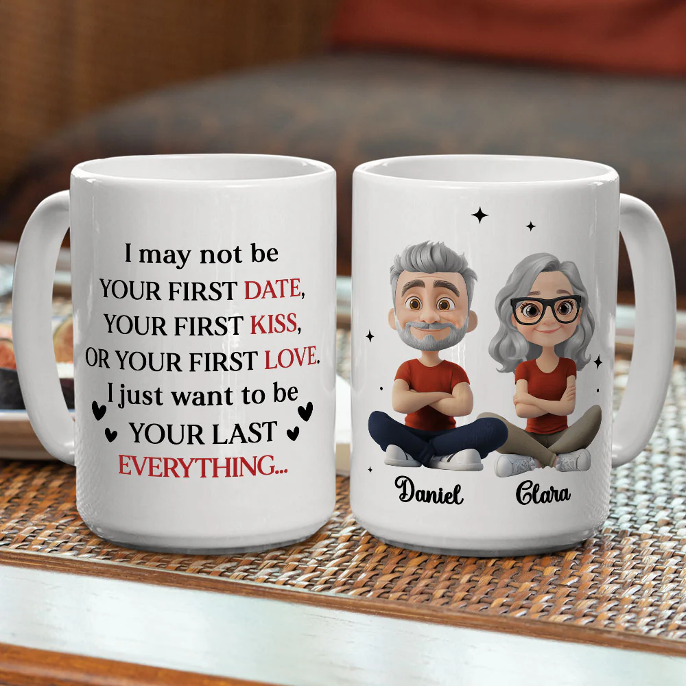 Your Last Everything Couple - Personalized Custom Coffee Mug - Image 6