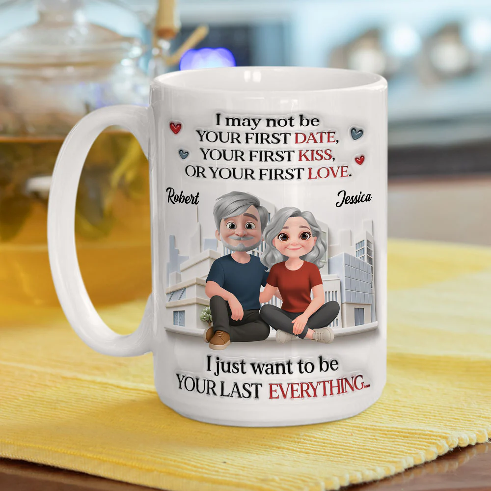 Your Last Everything - Personalized Custom 3D Inflated Effect Mug - Image 4