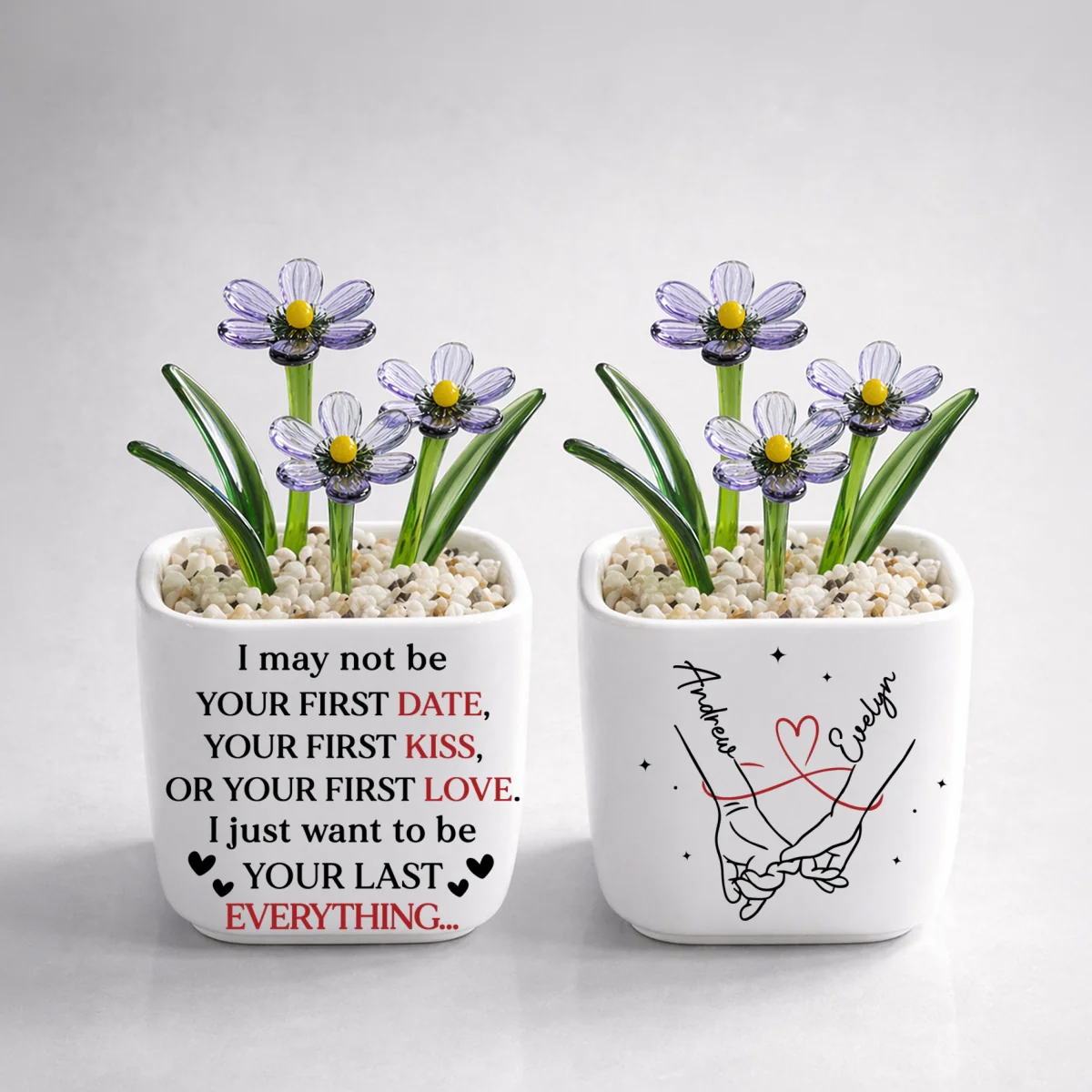 Your Last Everything - Personalized Custom Glass Birth Month Flower - Image 13