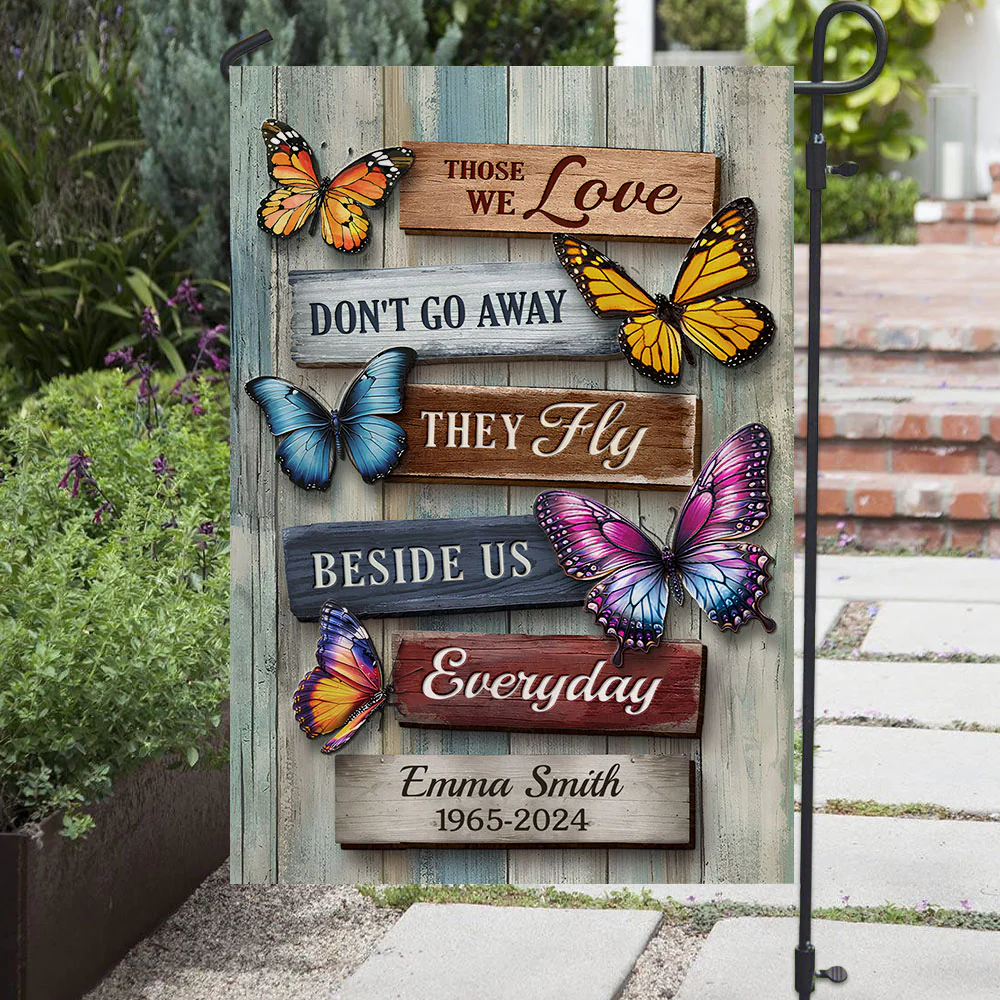 Your Love Will Always Be Our Guide - Personalized Custom Flag - Image 3