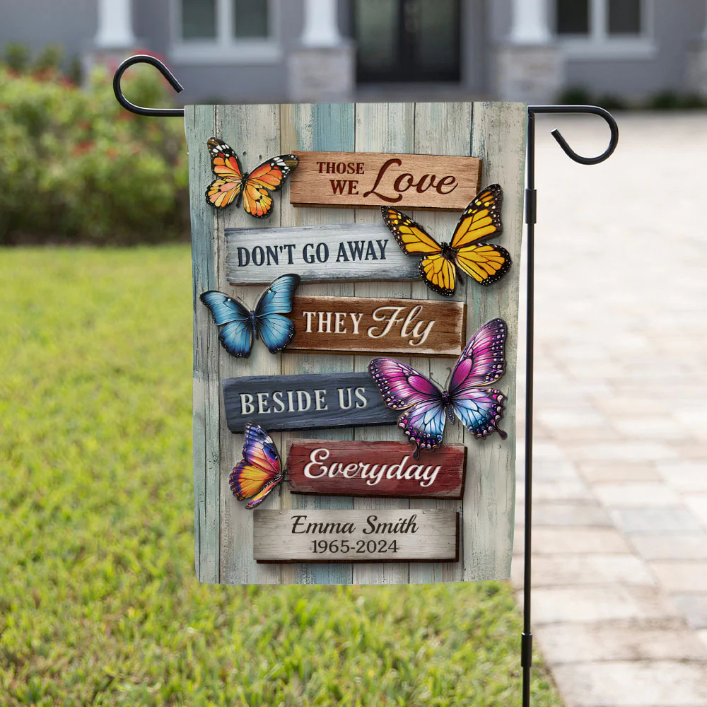 Your Love Will Always Be Our Guide - Personalized Custom Flag - Image 4