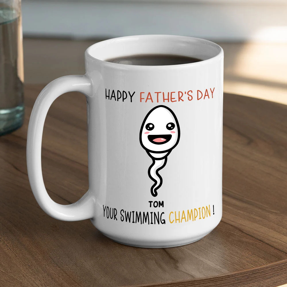 Your Swimming Champions - Personalized Custom Mug - Image 4