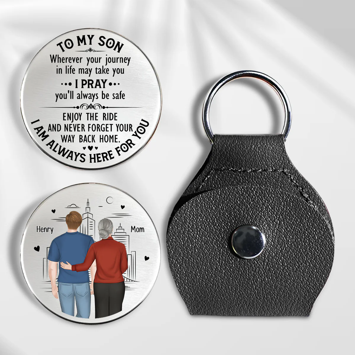 Your Way Back Home - Personalized Custom Pocket Hug