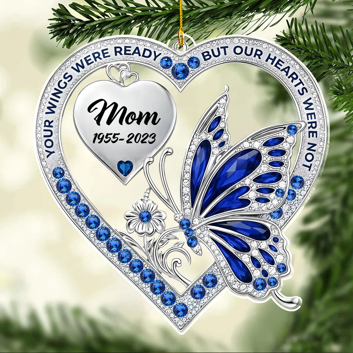 Your Wings - Personalized Custom Acrylic Ornament
