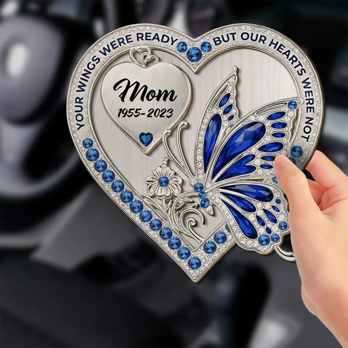 Your Wings - Personalized Custom Car Visor Clip - Image 3