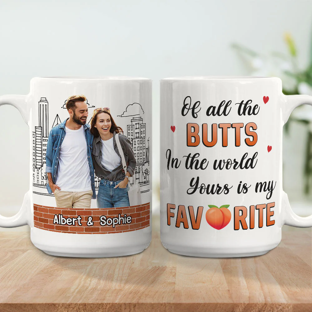 Yours Is My Favorite - Personalized Custom Coffee Mug - Image 6